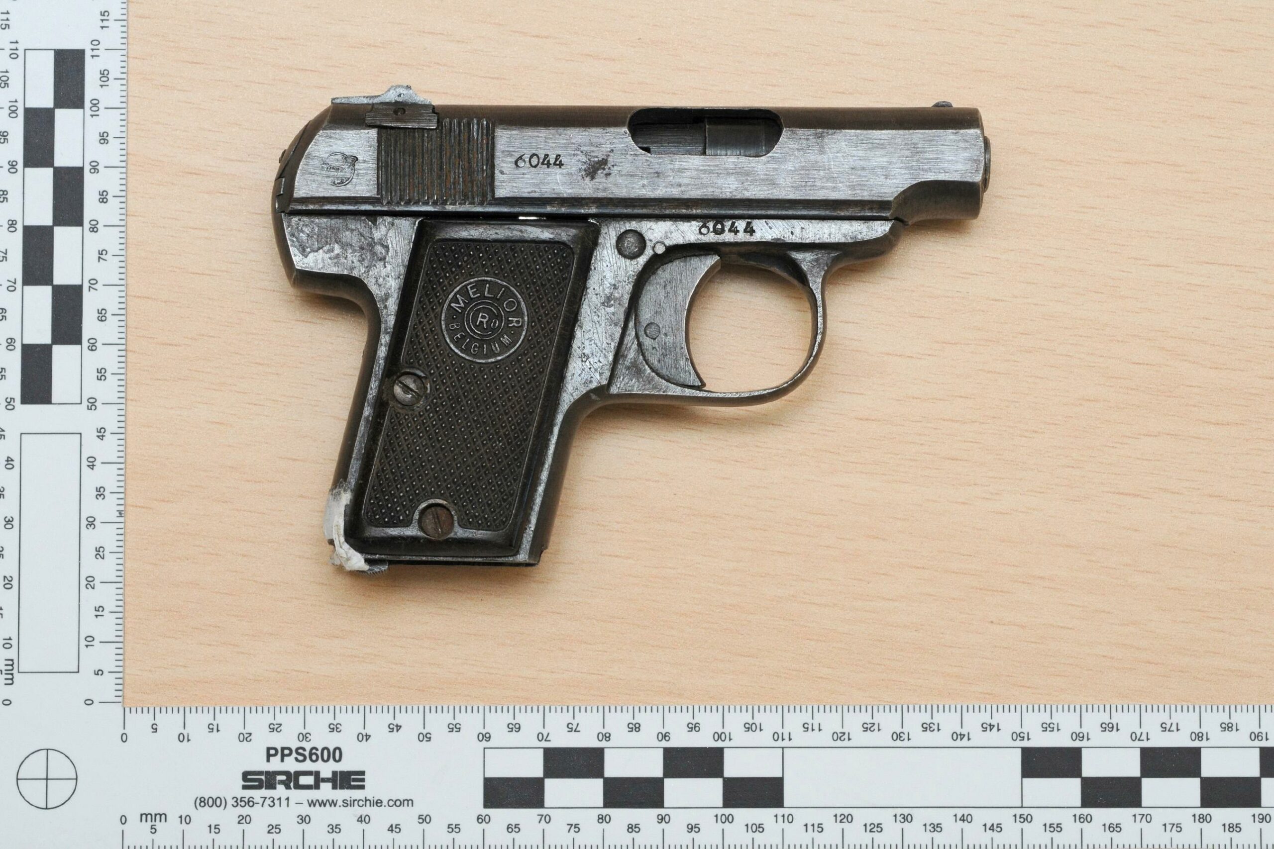 small automatic pistol